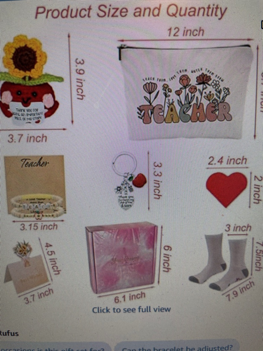 Teacher Gift Set - Picture 4 of 4